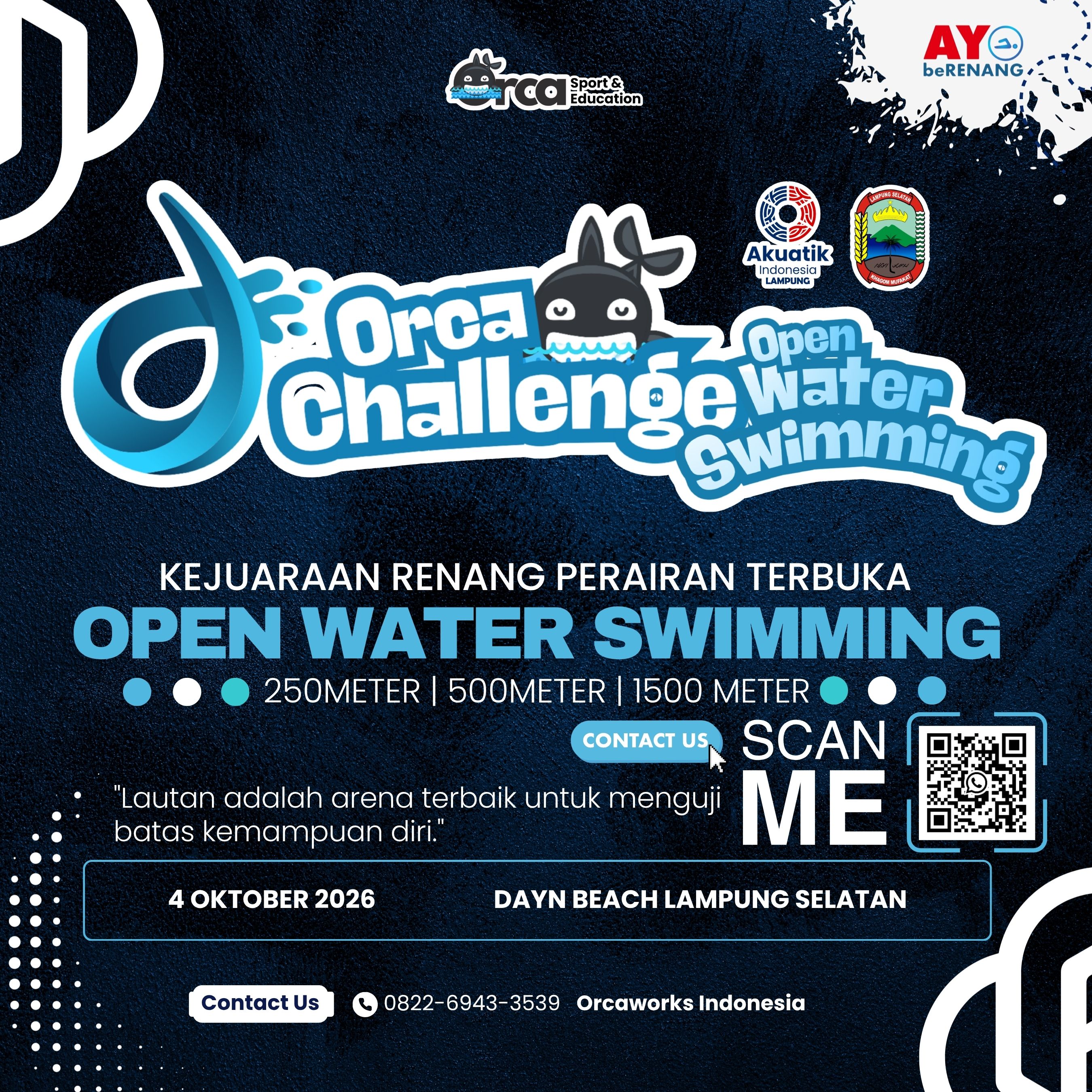 Lampung Open Water Swimming
